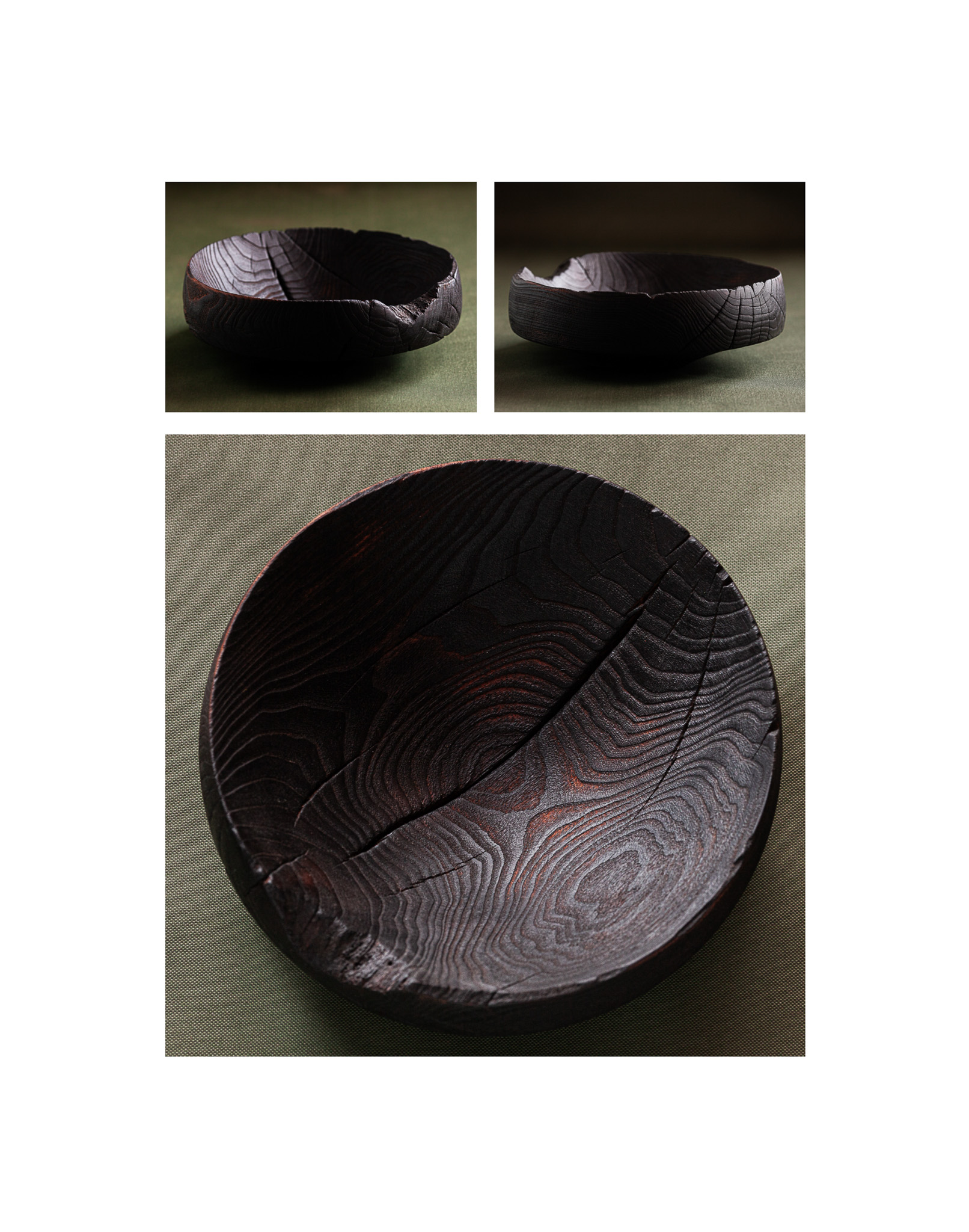 Lacebark elm bowl, combination spread